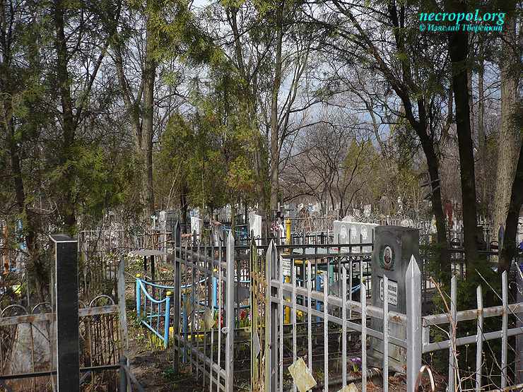 Вид Капустяного кладбища; фото Изяслава Тверецкого,  апрель 2011 г.